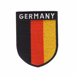 Flagga Germany - sköld