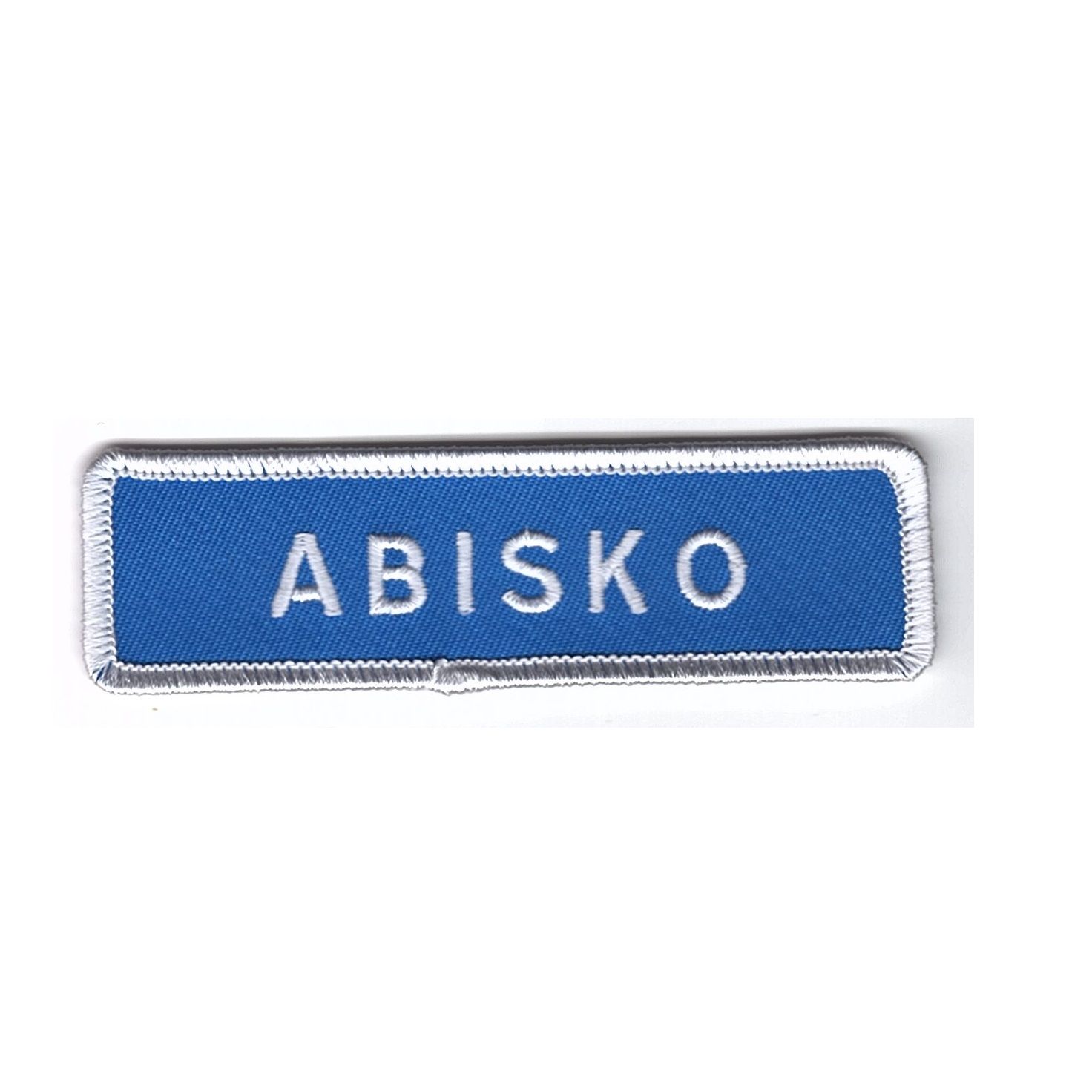 Abisko vägskylt