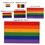 Prideflagga / Regnbågsflagga (Flera storlekar)