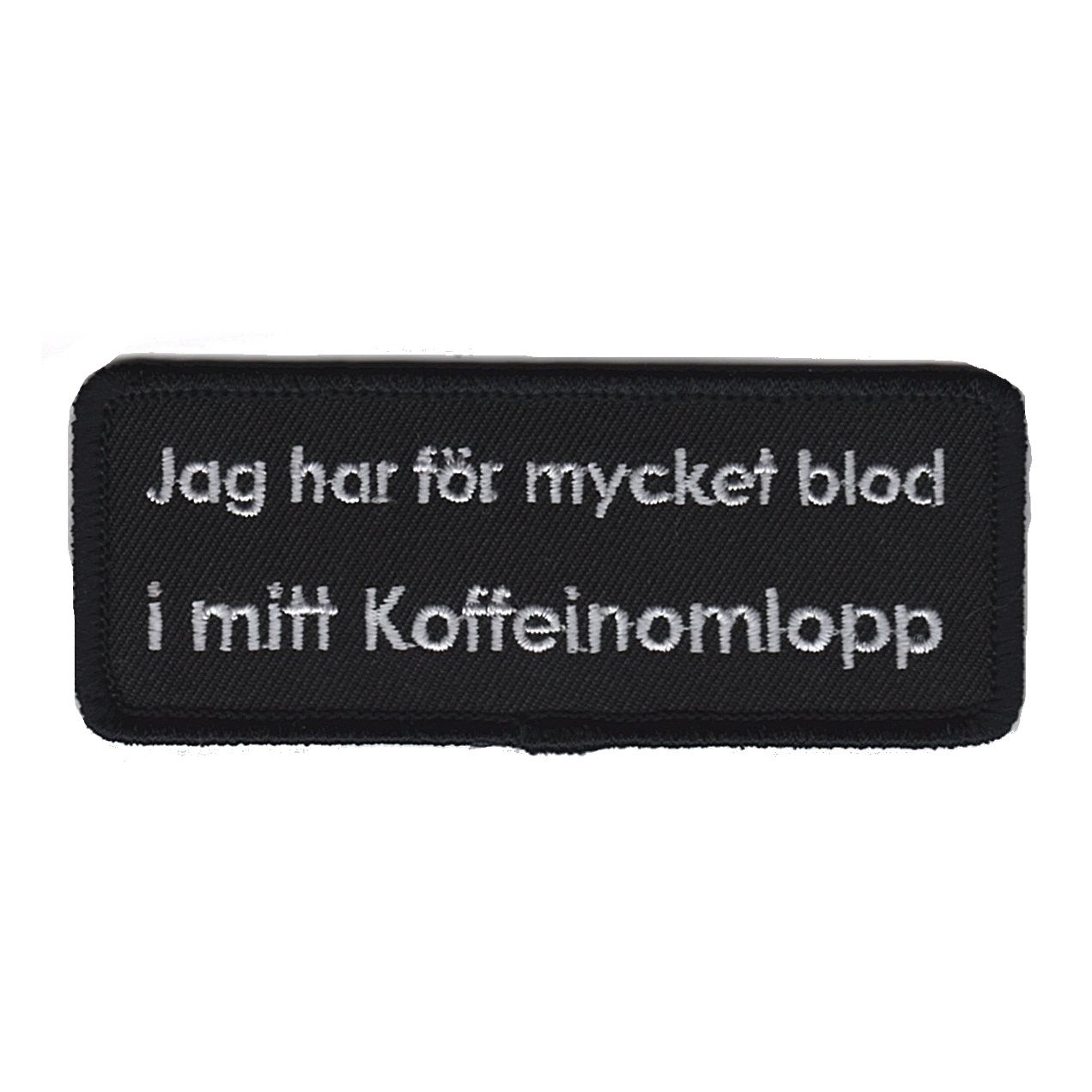 För mycket blod i mitt koffeinomlopp
