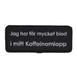 För mycket blod i mitt koffeinomlopp