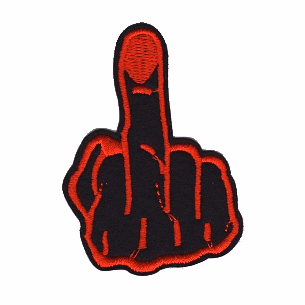 Mittfinger - Röd