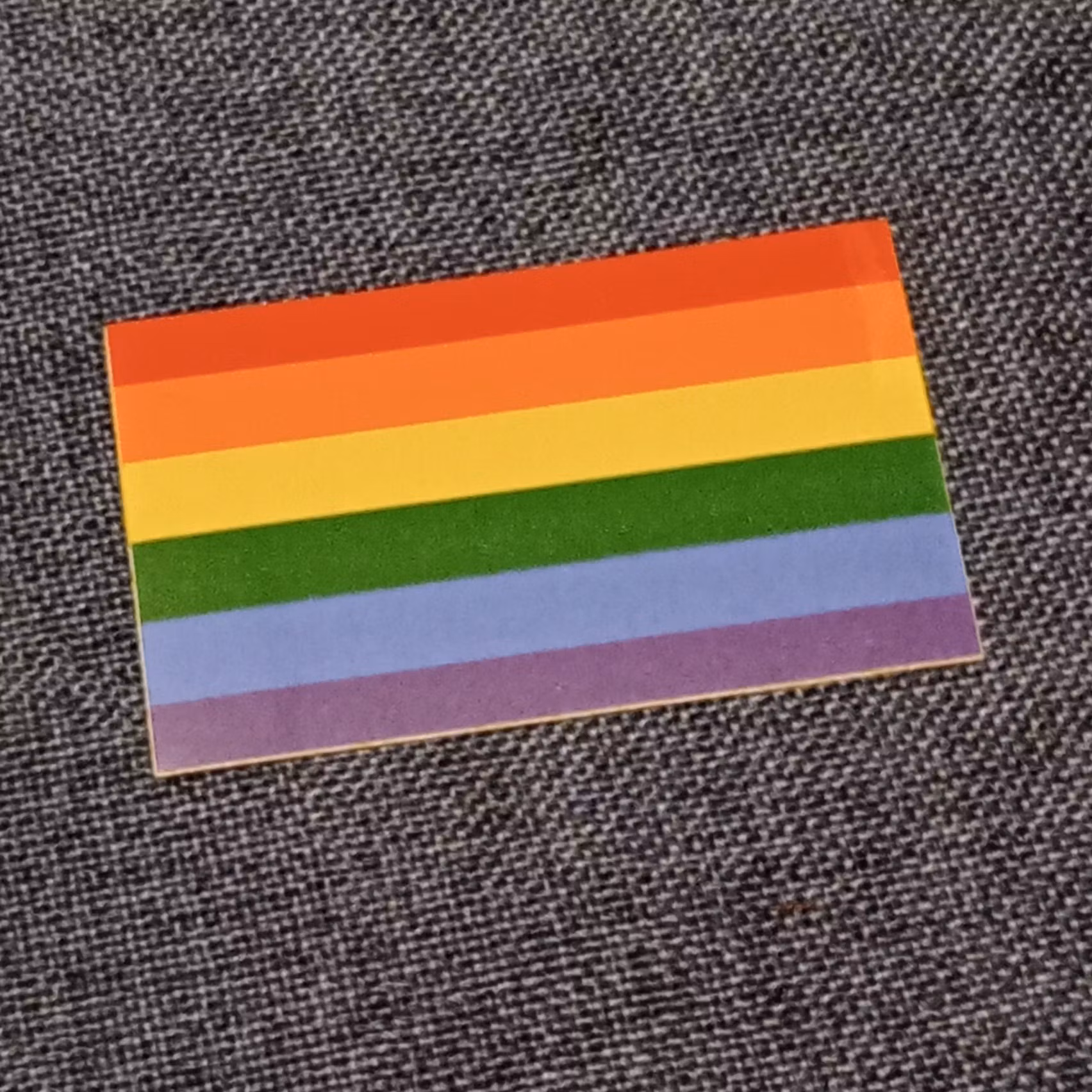 Pride flagga (L) - Klistermärke
