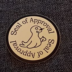 Seal of approval - Klistermärke