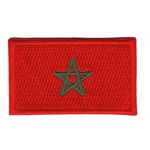 Flagga Marocko