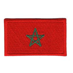 Flagga Marocko