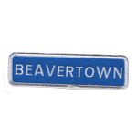 Beavertown vägskylt