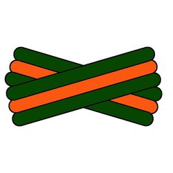 Spegatt (Green - Orange - Green)