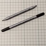 Textilpenna - Dubbelspets