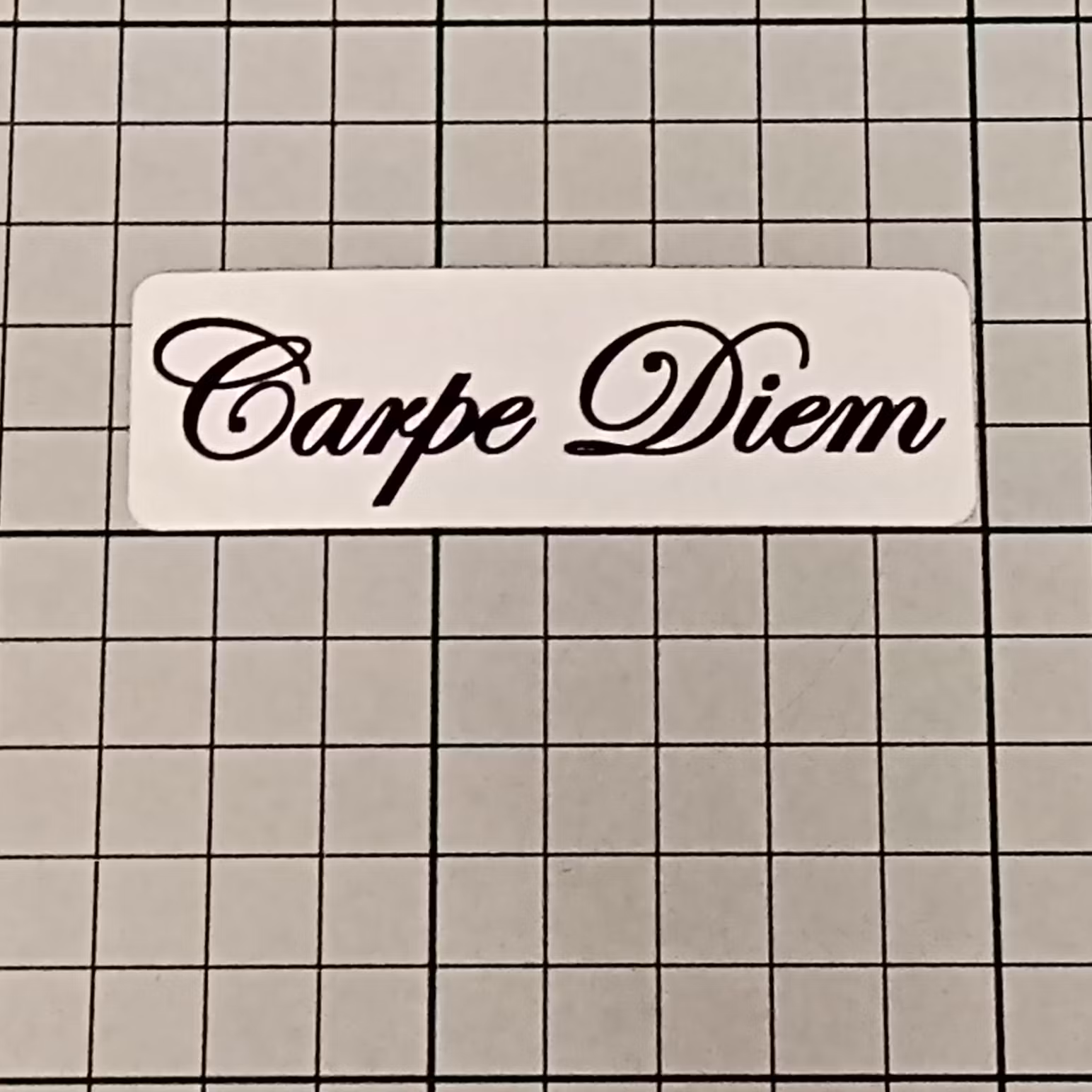 Carpe Diem - Klistermärke