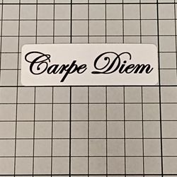Carpe Diem - Klistermärke