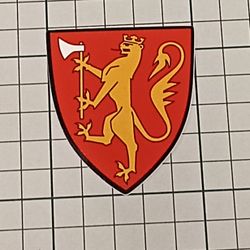 Norge Riksvapen - Klistermärke