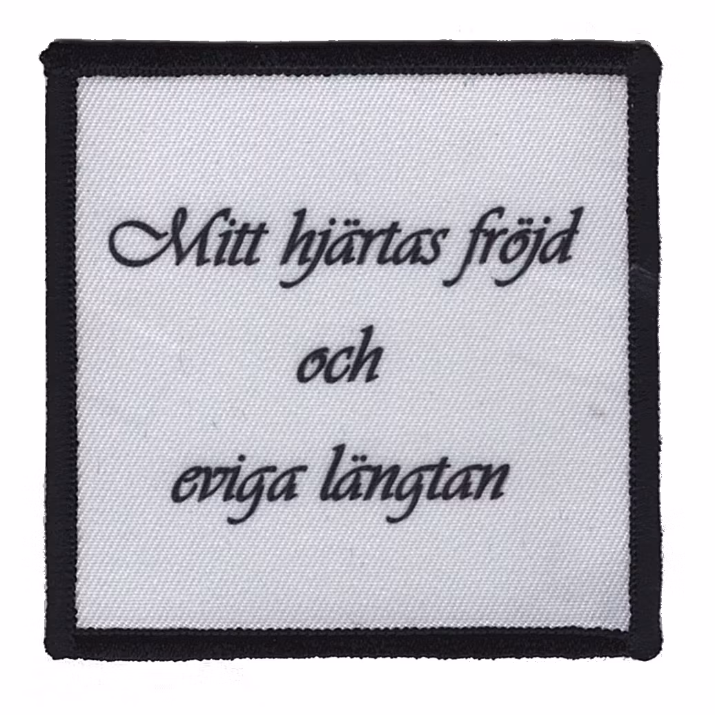 Mitt hjärtas fröjd och eviga längtan [Tillfälligt märke]