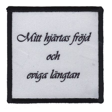 Mitt hjärtas fröjd och eviga längtan [Tillfälligt märke]