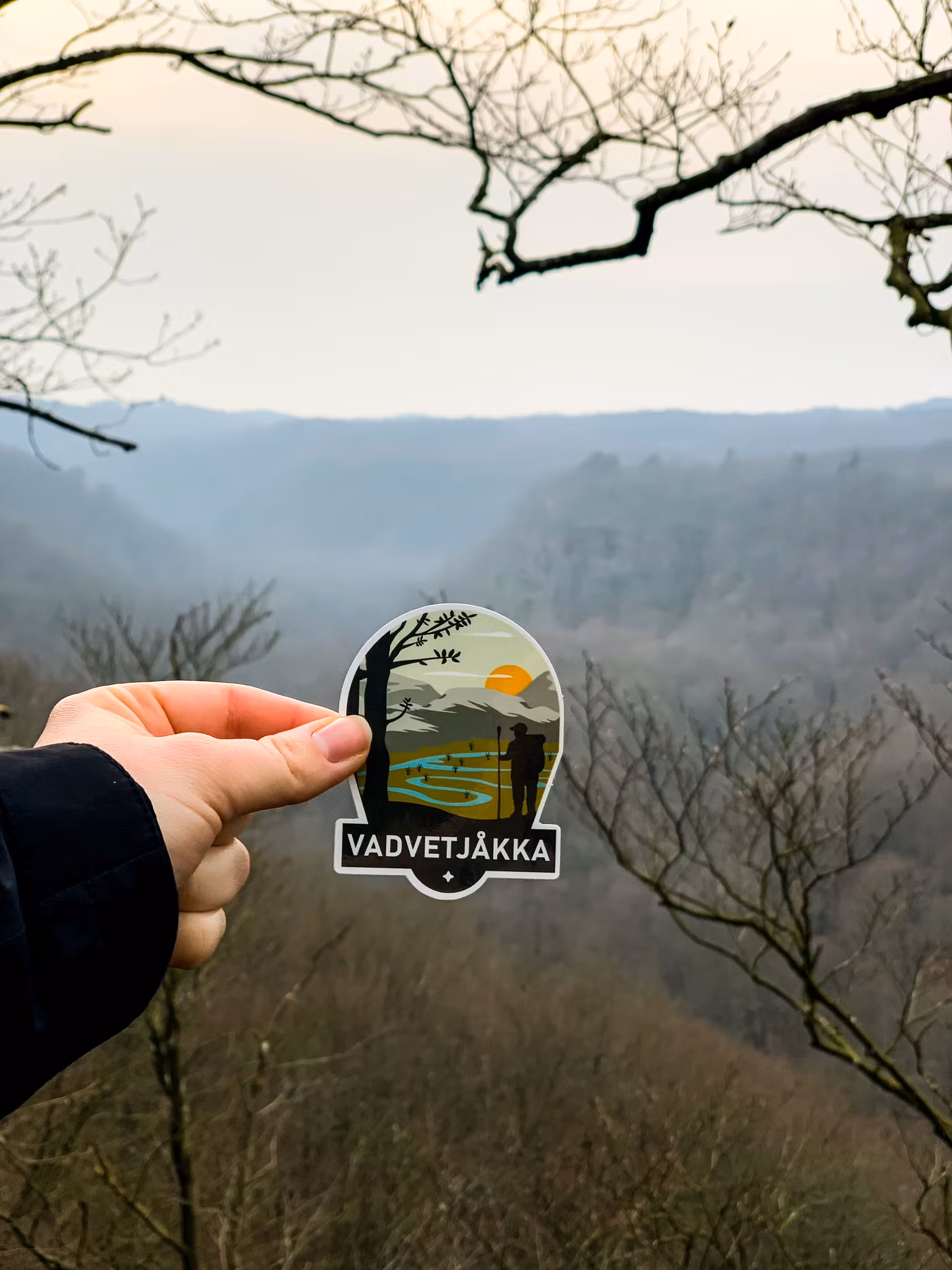 Vadvetjåkka Nationalpark - Klistermärke