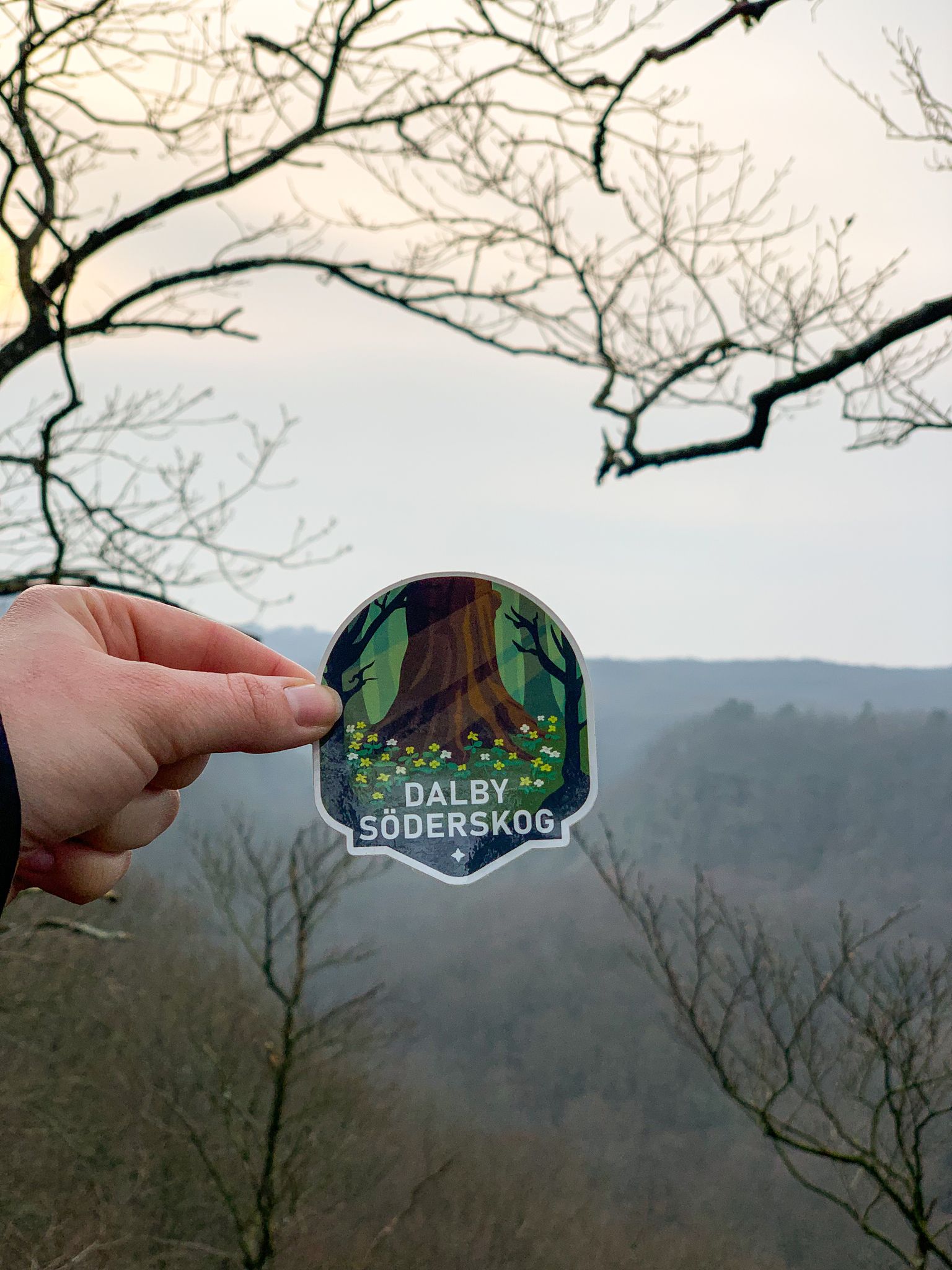 Dalby Söderskog Nationalpark - Klistermärke