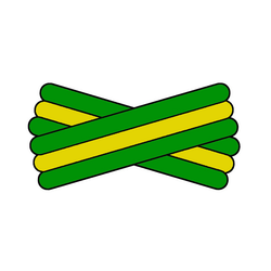 Spegatt (Kelly Green - Yellow - Kelly Green)
