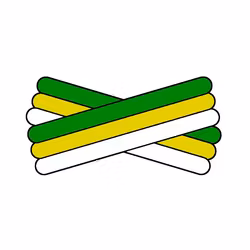 Spegatt (Kelly Green - Yellow - White)