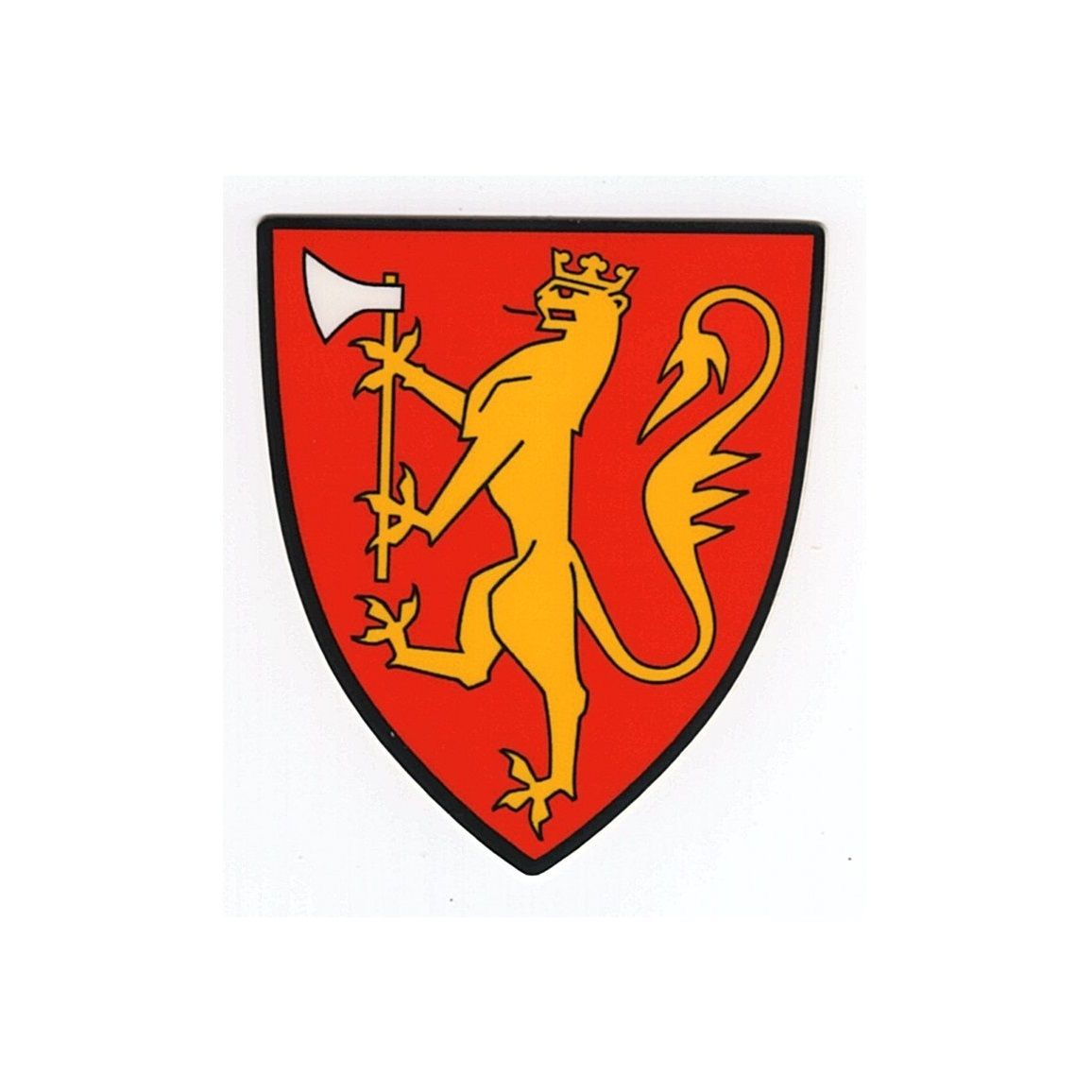 Norge Riksvapen - Klistermärke