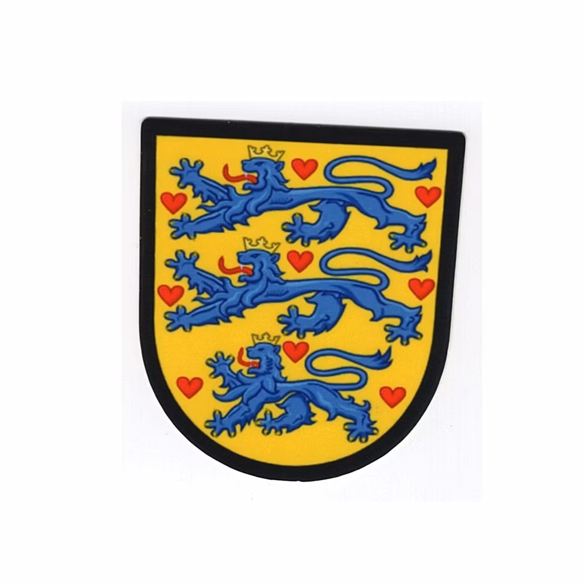 Danmark Riksvapen - Klistermärke