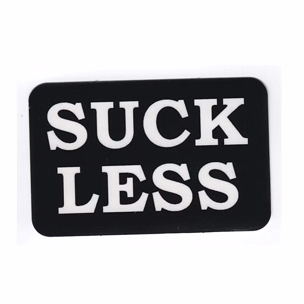 Suck Less - Klistermärke