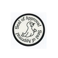 Seal of approval - Klistermärke
