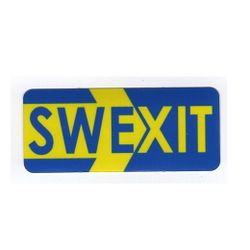 Swexit - Klistermärke