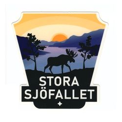 Stora Sjöfallet Nationalpark - Klistermärke