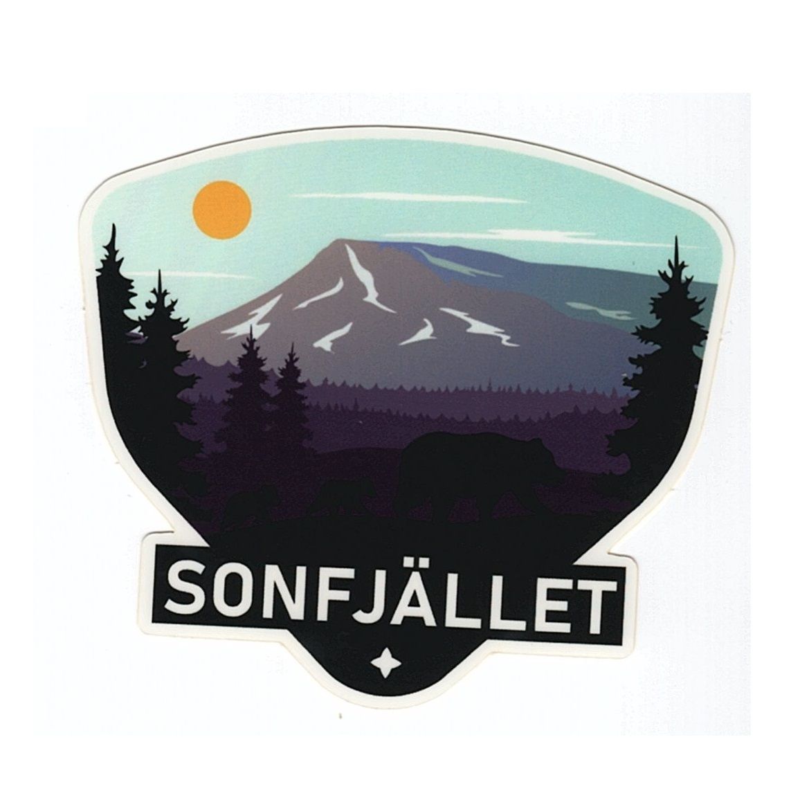 Sonfjället Nationalpark - Klistermärke