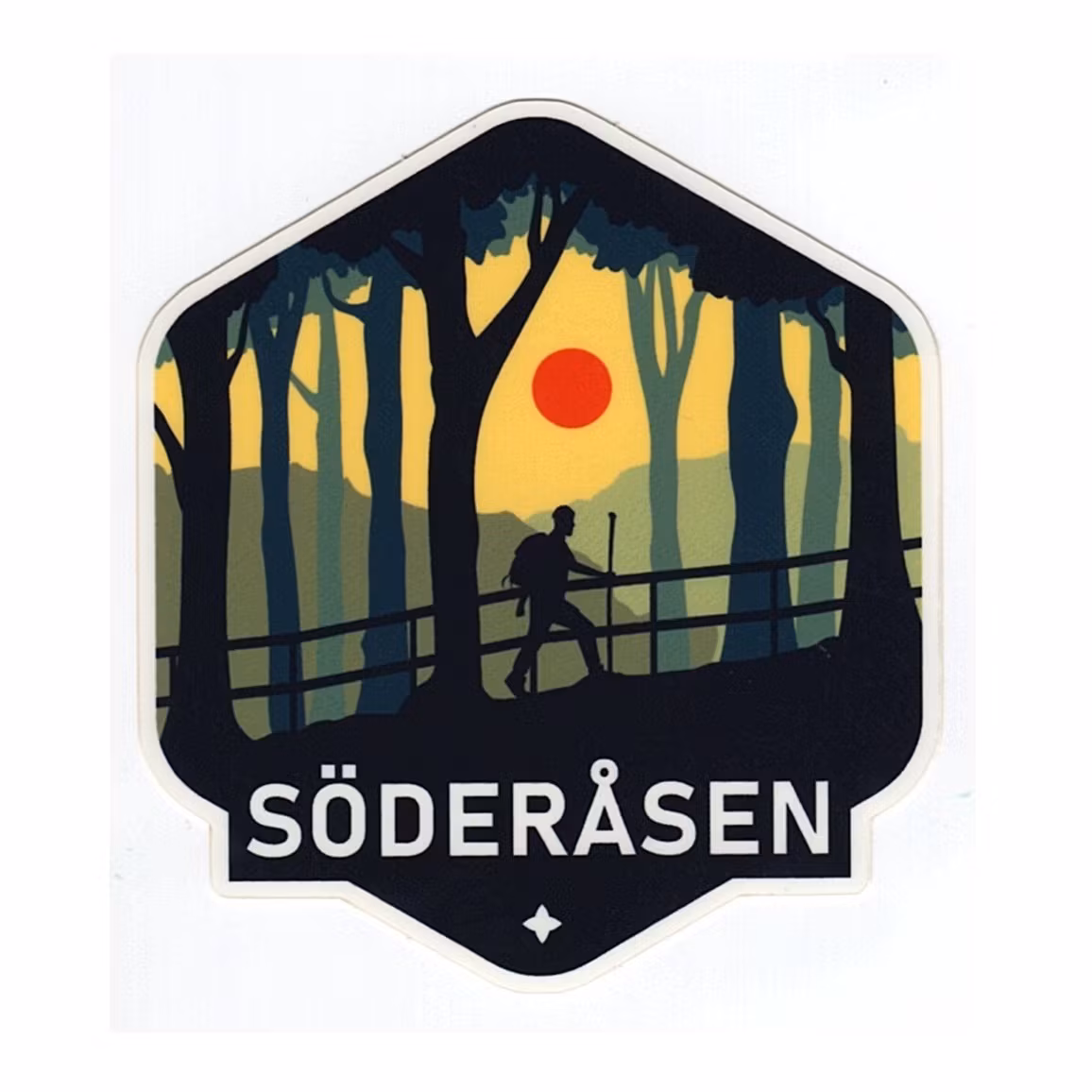 Söderåsens Nationalpark - Klistermärke