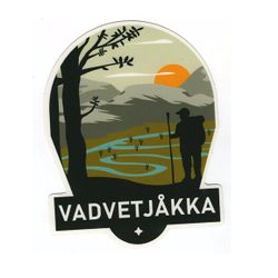 Vadvetjåkka Nationalpark - Klistermärke