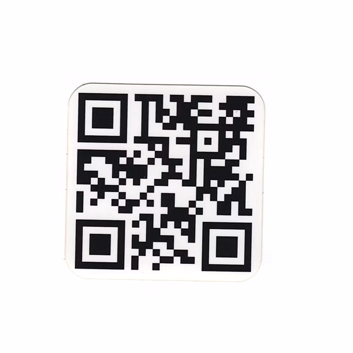 QR-kod - Sluta vara så jävla nyfiken! - Klistermärke