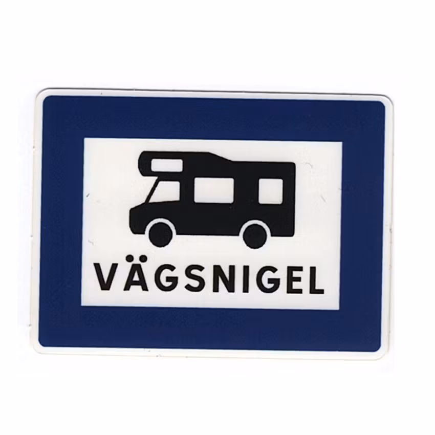 Vägsnigel - Klistermärke