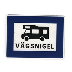 Vägsnigel - Klistermärke