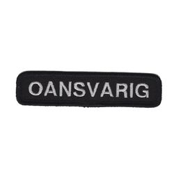 Oansvarig