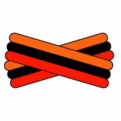 Spegatt (Orange - Black - Red)