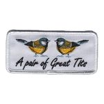 A pair of great tits / Ett par Talgoxar