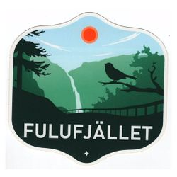Fulufjället Nationalpark - Klistermärke