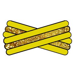 Spegatt (Yellow - Metallic Gold - Yellow)