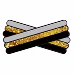 Spegatt (Silver - Metallic Gold - Black)