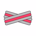 Spegatt (Silver - Rose - Silver)