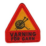 Varning för garn