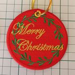 Julkula - Merry Christmas - Nyckelring - Ornament