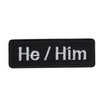 He / Him - Namnbricka Pronomen
