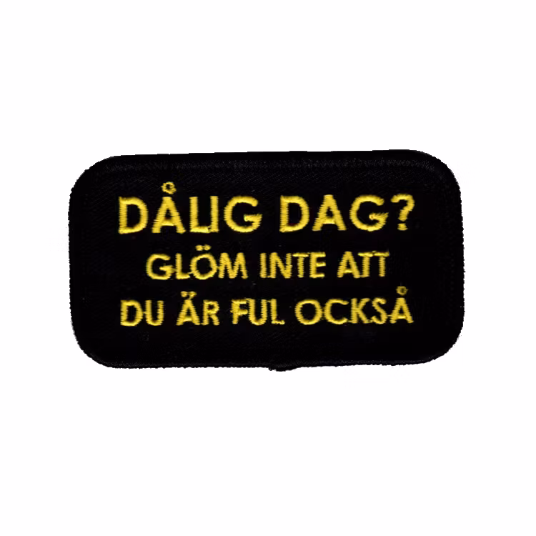 Dålig dag? Glöm inte att du är ful också