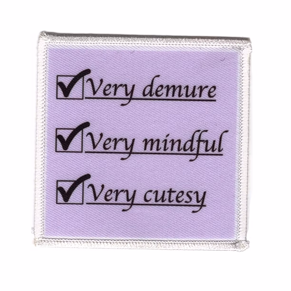 Very demure [Tillfälligt märke]