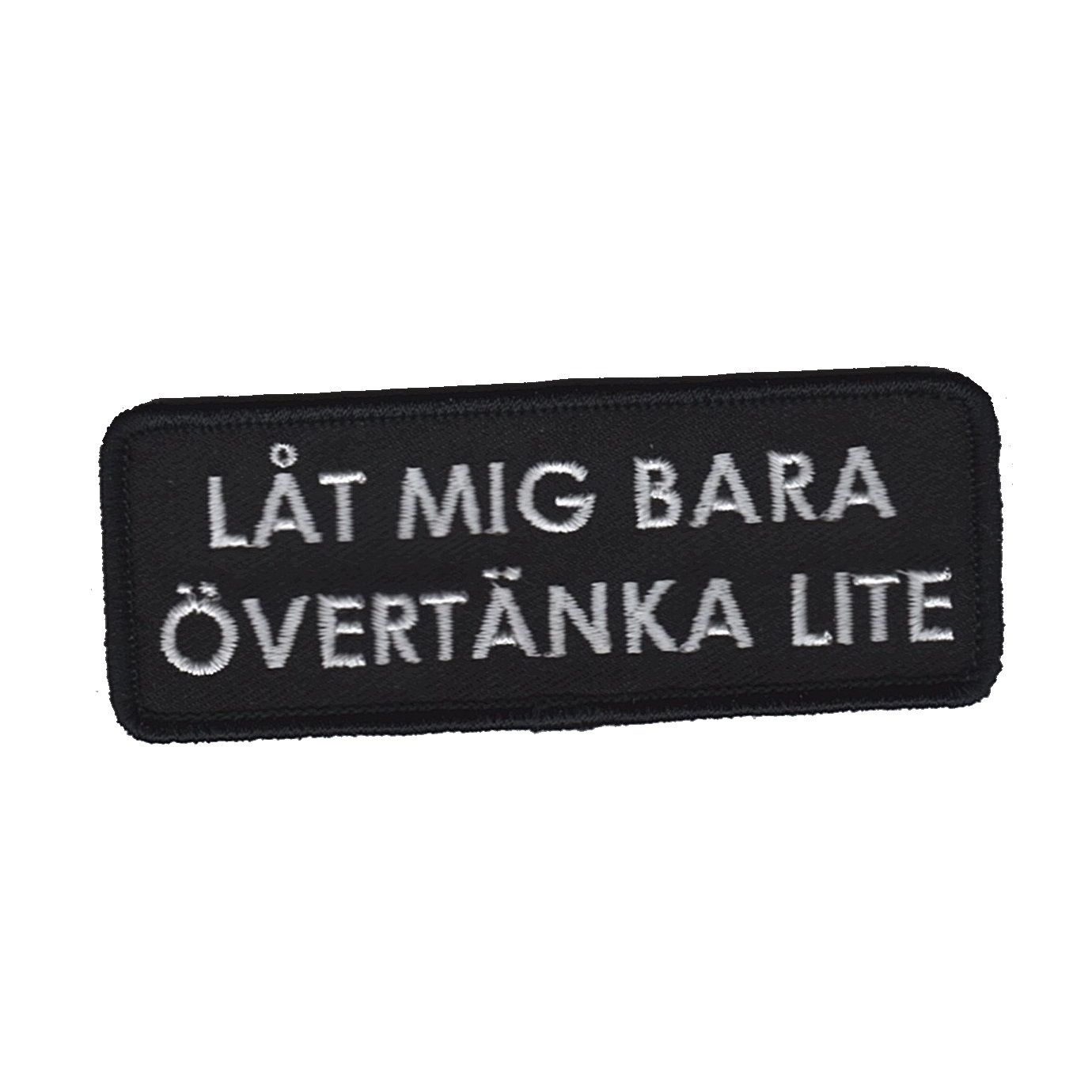 Låt mig bara övertänka lite