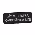 Låt mig bara övertänka lite
