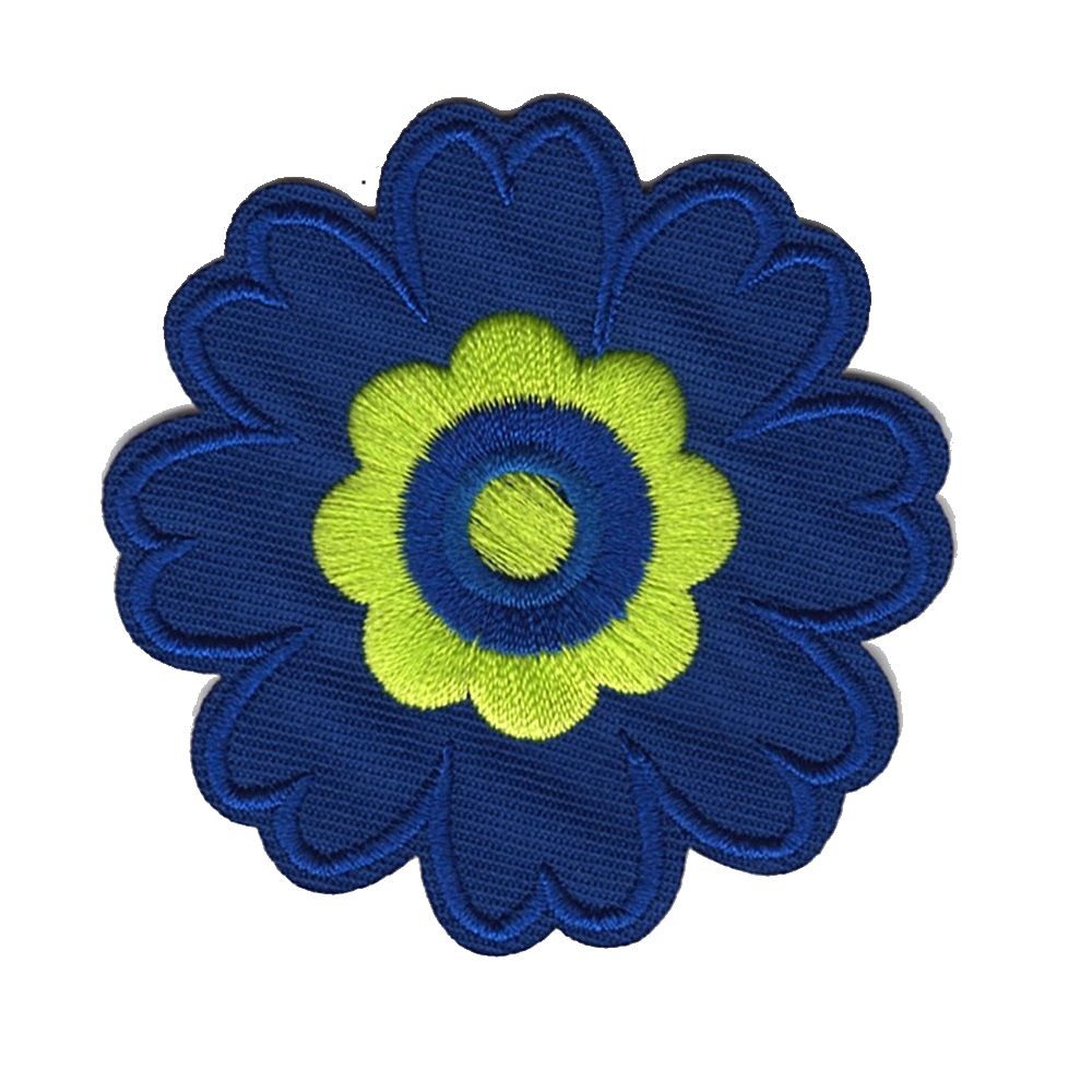 Blomma - Mörkblå