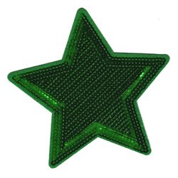 Stjärna i paljetter (XL) - 5 färger